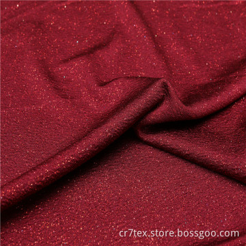 Jacquard 4 Way Spandex PD Hologram Jersey Fabric